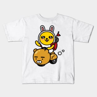 KakaoTalk Friends Muzi & Ryan Kids T-Shirt